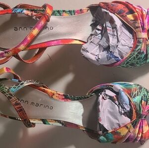 Ann Marino Women's Colorful Strappy Heels